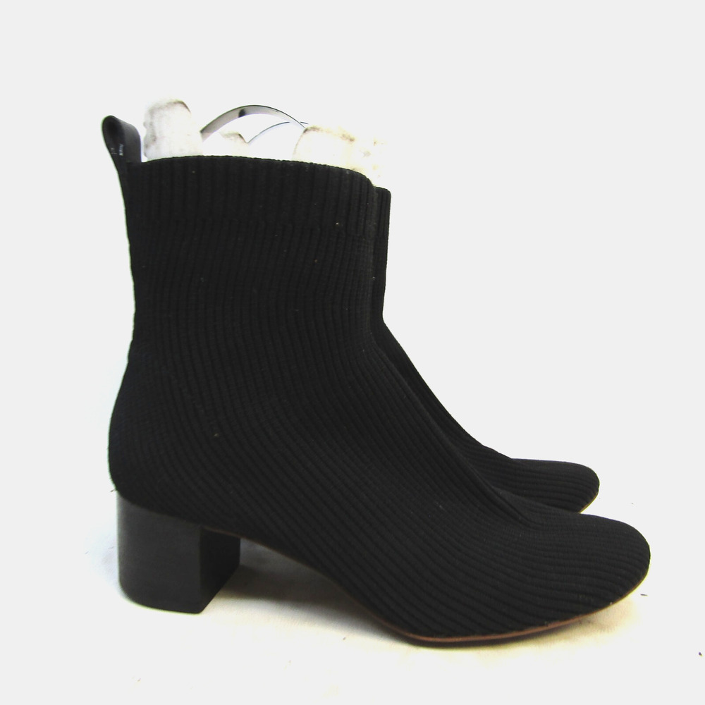Everlane Womens Sz 6 Black Knit Stretch Ankle Fashion Boots Bootie